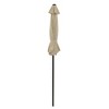 7.5' x 7.5' Outdoor Patio Umbrella with Button Tilt and Crank - Wellfor - 2 of 4