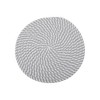 Unique Bargains Trivet Round Rope Woven Mat Cotton Non-woven Fabric 8.66"x8.66"x0.31" - 3 of 3