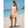 EXLURA Women's Summer Casual Sleeveless Striped Rompers Loose Spaghetti Strap Overalls 2025 Jumpsuits Vacation Beach Outfits - 2 of 4