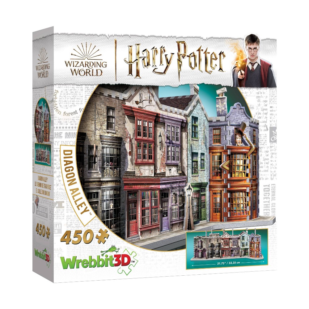 Photos - Jigsaw Puzzle / Mosaic Harry Potter Diagon Alley 3D Puzzle 450pc