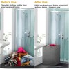 JANSNO Foldable Laundry Hamper with Lid and Handles - Clothes Storage Organizer Basket - 4 of 4