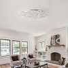 Modern White LED Ceiling Light , Floral Heart Shape Flush Mount Fixture For Girl¡¯s Room Or Nursery - 3 of 4