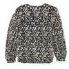Alfani Womens Metallic Abstract-Print Pullover Blouse - 2 of 2
