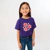 The Juniper Shop Hippy Flower Valentine Toddler Short Sleeve Tee - 2 of 3