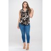 WEST K Women's April Plus Size Sleeveless Printed Top - 4 of 4