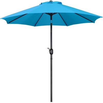 Yaheetech 9FT Outdoor Patio Umbrella with Crank and Push Button to Tilt