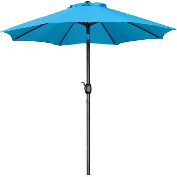 Yaheetech 9FT Outdoor Patio Umbrella with Crank and Push Button to Tilt