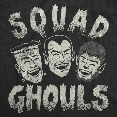 Мужские футболки Crazy Dog T-Shirts, Inc. Mens Funny T Shirts Squad Ghouls Sarcastic Halloween Graphic Novelty Tee for Men - Crazy Dog Men's T Shirt For Halloween Season Black M — фото 2