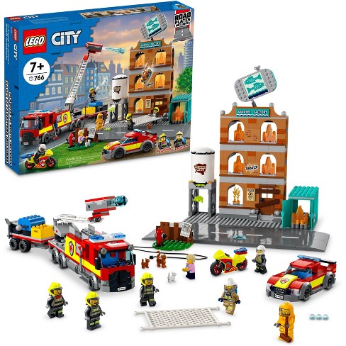 Lego City Fire Brigade Truck & Set 60321 : Target