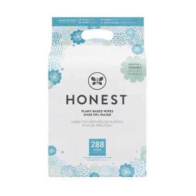 The Honest Company Classic Print Baby Wipes - 288ct