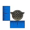 Adult Wonder Woman Symbol Pewter Lapel Pin - 2 of 2