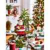 tagltd Vintage Santa Face with Wreath Stocking Stoneware Dishwasher Safe Mug, 16 oz - 3 of 3