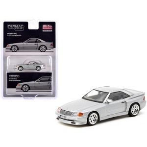 Mercedes-Benz SL 500 Koenig Specials Silver Metallic "Global64" Series 1/64 Diecast Model Car by Tarmac Works - 1 of 4