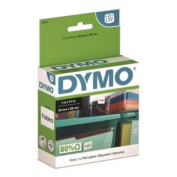 Dymo Book Spine Labels; 1" x 1-1/2" 750/Roll 30347