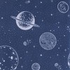Tadpoles 4-Piece Dark Blue Galaxy Sheet Set | 1 Full Flat Sheet, 1 Full Fitted Sheet & 2 Queen Pillowcases - 4 of 4