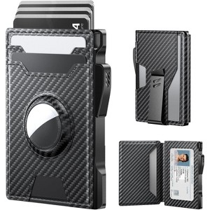 Paaaawaters typecase Wallet for Men: Rfid-blocking with Money Clip Slim Leather Bifold ID Window Smart Pop Up Card - 1 of 4