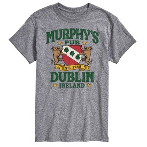 Men's - Instant Message - Murphys Pub Dublin Short Sleeve Graphic T-Shirt - 1 of 4