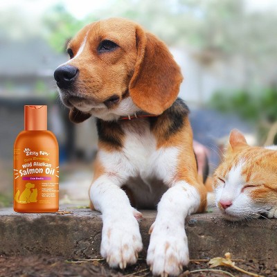 Zesty Paws Skin &#38; Coat Support Wild Alaskan Salmon Oil for Cats and Dogs - 8 fl oz