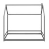 CAVINAS Twin/Full Size Wooden House-Shaped Bed Frame,Cute Floor Bed for Kids Room,Bedroom - 4 of 4