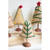 Kalalou Felt Christmas Tree Set (MIN 2) – Six Decorative Holiday Accents - 2 of 3