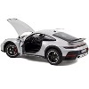 2023 Porsche 911 Dakar Ice Gray Metallic 1/18 Diecast Model Car by Norev - 3 of 4
