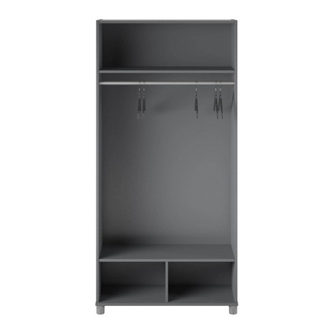 Room & Joy Camberly 36 Wide Mudroom Storage Cabinet Graphite Gray : Target