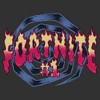 Mens Fortnite Dynamo Spiral Lightweight Hoodie - 2 of 4