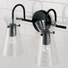 Capital Lighting Mila 2 - Light Vanity in  Matte Black - 2 of 2