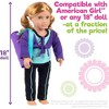 Dress Along Dolly 5pc Yoga Outfit- 18" Doll Clothes Compatible w American Girl Doll- Includes Exercise Mat w Carrying Bag, Workout Pants & More - 2 of 4