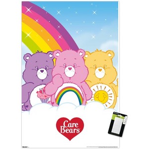 Trends International Care Bears - Rainbow Magic Unframed Wall Poster Prints - 1 of 4
