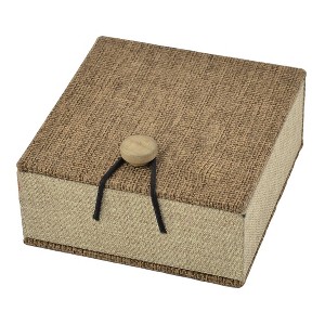 Unique Bargains Birthday Wooden Bracelet Jewelry Gift Present Display Box - 1 of 4