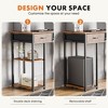 CAVINAS 32" Storage Office Desk with Side Bag & Headphone Hook, Small Desk with Drawer, Wooden Computer Desk for Study/Craft Station - 2 of 4