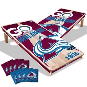 NHL Colorado Avalanche 2'x4' Wood Toss Game Set - 1 of 4