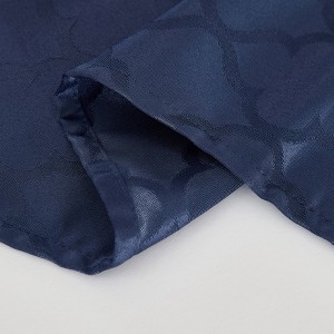 HLC.ME Modena Jacquard Fabric Lattice Tablecloth, Water, Fade, Wrinkle and Stain Resistant Table Cloth - 1 of 4
