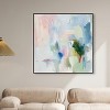 Art Remedy Verdant Breeze Over White Modern Colorful Art Framed - 2 of 4