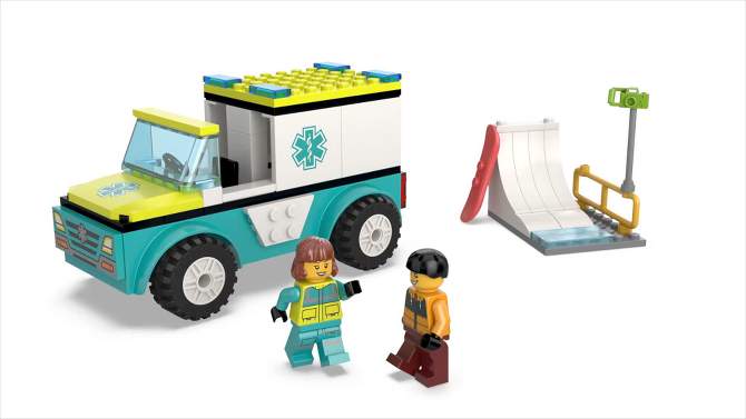 LEGO City Emergency Ambulance and Snowboarder 60403, 2 of 8, play video