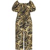 Women's Plus Size Erica Swirl Jumpsuit - black | CITY CHIC - 4 of 4