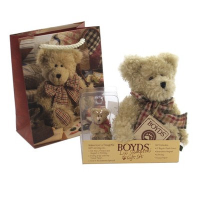 boyds bears plush nativity set