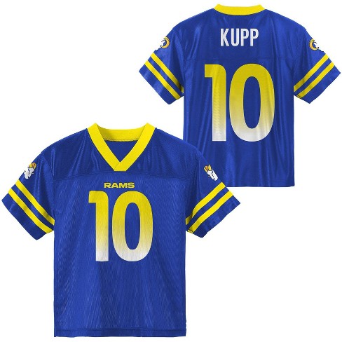 yellow and blue rams jersey