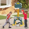 Safstar Toddler Basketball Hoop 4-in-1 Kids Indoor/Outdoor Activity Center Sports Gift - 3 of 4