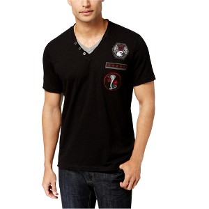 I.N.C International Concepts Mens Layered Graphic T-Shirt, Black, XX-Large - 1 of 1