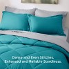 5/7 Pcs Bed in a Bag with Contrast Color Solid Design Bedding Set - 4 of 4