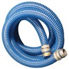 Apache 98106501 2 Inch Diameter 20 Foot Length 58 Psi Pvc Flexible  Industrial Pump Pool Hose With Aluminum Pin Lug Short Shank Coupling, Blue  (4 Pack) : Target