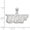 Black Bow Jewelry 14k White Gold Central Florida Knights NCAA Medium Pendant - 2 of 3