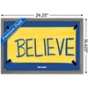 Trends International Ted Lasso - Believe Framed Wall Poster Prints - 3 of 4