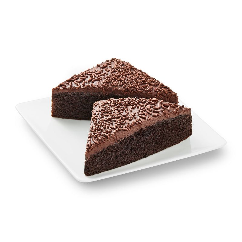 Chocolate Cake Slice - 6oz - Favorite Day&#8482;, 2 of 4