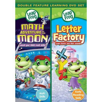 Leapfrog: Math Adventure To The Moon / Letter Factory (DVD)(2010)