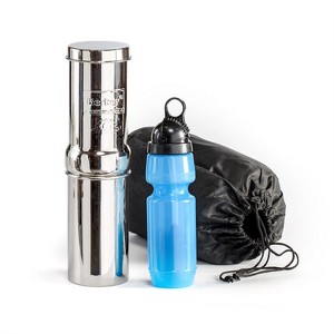 Go Berkey Water Filtration Kit with 1 Black Berkey Element Filter, Light and Compact for Easy Transport, 1 Quart - 1 of 4