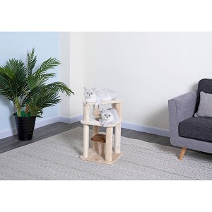 Go Pet Club Kitten Cat Tree with Scratching Post - 25" - 1 of 3
