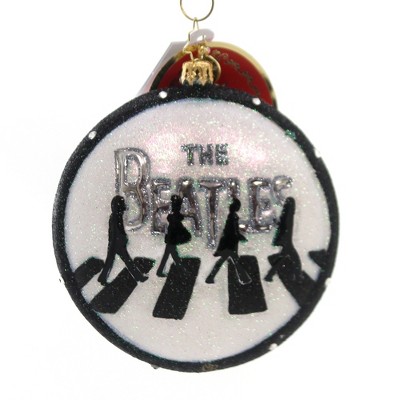Christopher Radko 4.75" Abbey Road Christmas The Beatles  -  Tree Ornaments